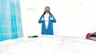 Muslim women is saying satisfy Banged! my cunt