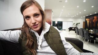 Kenzie motivates Allen with a nice blowjob