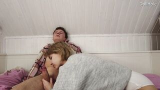 Lazy sex of 2 young students