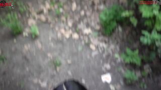 Outdoor bj into front of passersby - DOLLSCULT