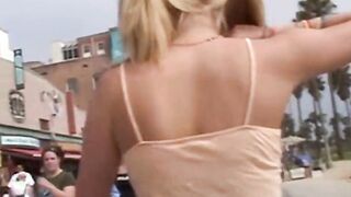 Little Summer solo 19 year old masturbates