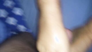 Footplay of Fat milf