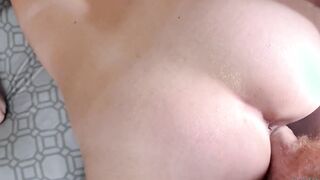 PAWG doggy style screwed, side and pov