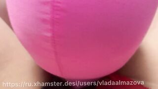 Sweetly blown Russian Tgirl - Vlada Almazova