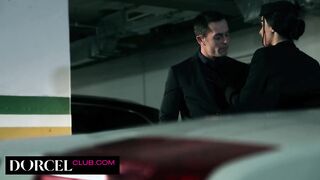 Anissa Kate stunning turned on with three guys