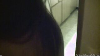 Sweet College girlfriend dogstyle Boned Closeup and on top