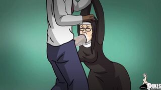 A rude nun and a mild mannered mom got spread