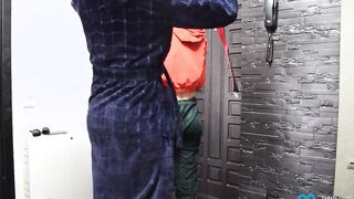 Real unexpected whipping! Came to visit and get slapped on the butt!