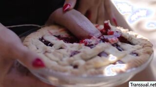 Tbabe redhead fucks Mature neighbors pie