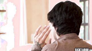 Stepson banged horny big tits stepmom