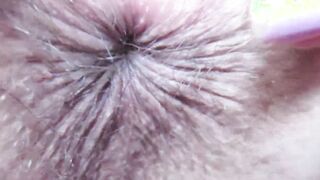 Asshole exteme closeup booty bdsm anal