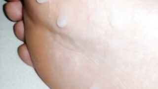 Mistress toes cum compilation