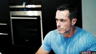 Perverted dad fucks his daughters 19 yo friend Mona Blue into