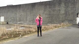 Outdoors Fellatio with Parkplatzluder19 - 100%real