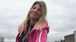 Outdoors Fellatio with Parkplatzluder19 - 100%real