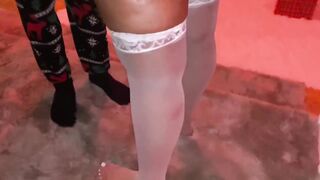 Liyah da Bunni Gets All The Egg Nog Out Of