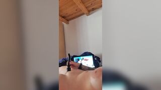 beauty bimbos watching porn