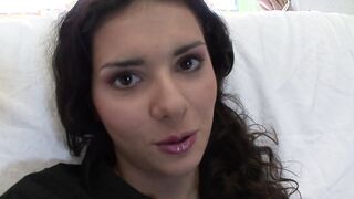 Sexual camgirl debuts inside hardcore porn