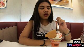 Doggystyle with Asian after hot blowjob
