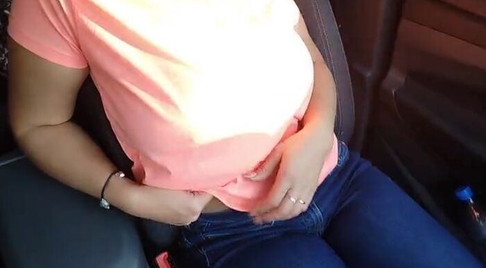 jugs while driving a vehicle