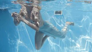 Mimi Cica yet again shows how Goddess she can swim