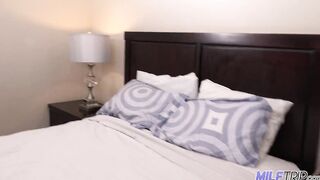 MilfTrip Hard Noisy Groaning Big Tit cougar Allesandra Snow Gets Screwed