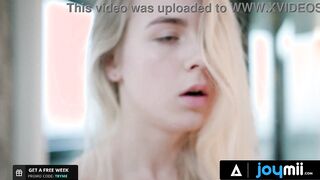 JOYMII - Bae Blonde Masturbates While Fantasizing Her Stepbrother Smashing