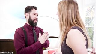 Mob bf anal fucks gf and her stepmom