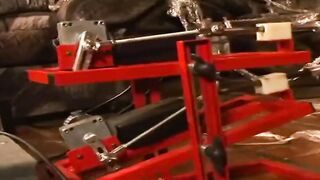 Machine banged! pornstar goddess Katja takes dildos