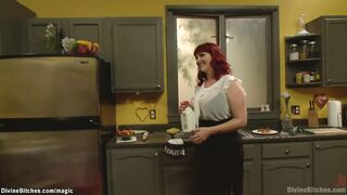 MILF wants to be pregnant with milk man