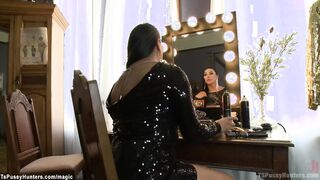Latin shemale anal fucks busty MILF