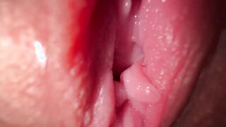 Close up wide cunt spreading and kinky talk
