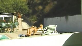 beauty chick on sluts action on the lawn chair