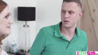 XStepSIS.com - Small stepsister 19 yo Scarlet Skies obsessed with stepbrothers