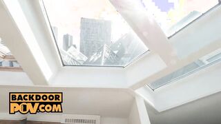 point of view - Anal bimbo Alexa Flexy inside pov banged 3some