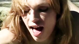 Russian Girl fucking a african whore