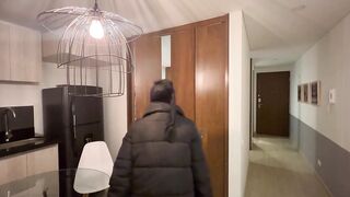 Nylons porn video – Master thief enters my house through the balcony to steal my stuff and fucks me rough bed while my hubby is not home.