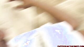 Rebeca Linares Gets Pigtail Pulled and Snatch Boned