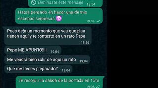 Valeria turns down a night of party for a night