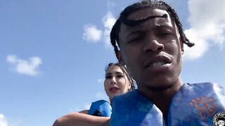 lil d klaps Valerie kay on a jetski teaser