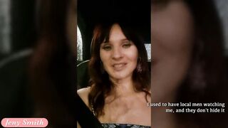 Jeny Smith gave a riding for a stranger and performance