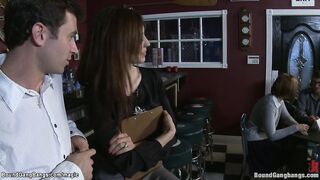 Bound after speed date and dp banged