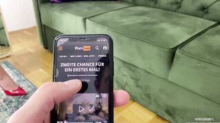 Bae fucked with anal plug into the butt