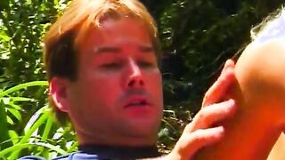 Cutie blonde cunt with mouth offer blowjob, takes a rough penis and facial public
