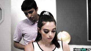 Tutor Ricky Spanish fucked his student Sophia Burns