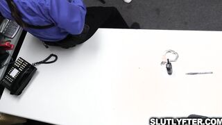 Officer Jack penetrated Bianca Bangs pussy from behind