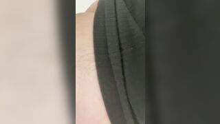 Masturbation inside a outdoors toilette