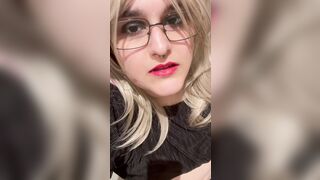 Masturbation inside a outdoors toilette