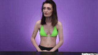 Too tiny? Tiny Penis Challenge Part two River and Vanessa