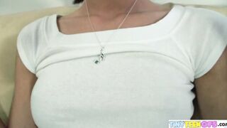BrookeSkye wearing necklace and striptease naked